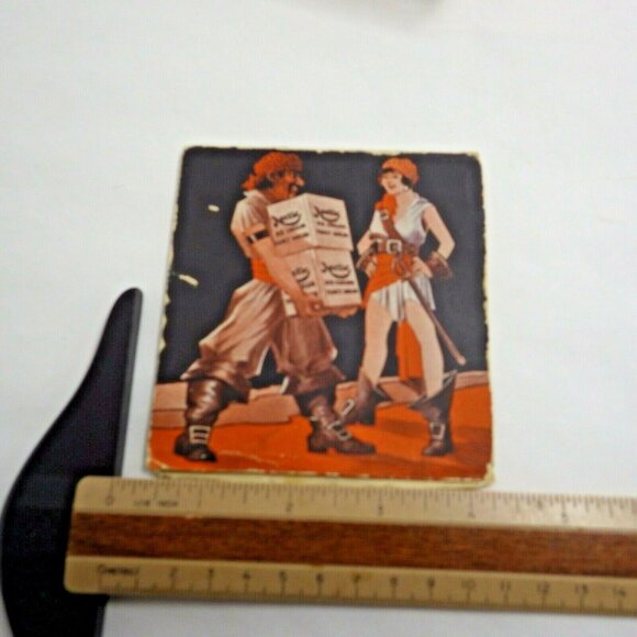 Artic Ice cream Auction Bridge Score Pad Cover Revised Count Rules Pirate Print - Picture 4 of 8